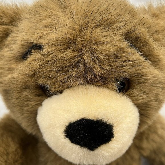 Build A Bear Workshop Bearemy Plush Brown Teddy Bear BABW Mascot Eyebrows 16"‎ - Picture 8 of 8